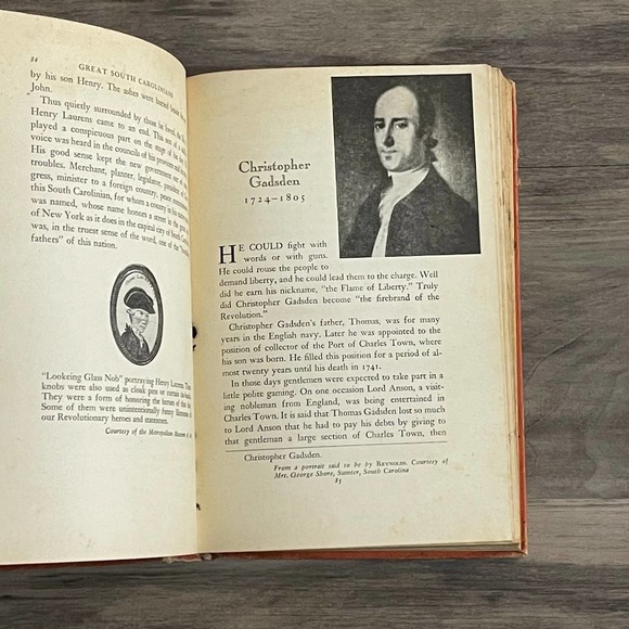 GREAT SOUTH CAROLINIANS by HELEN KOHN HENNIG [ VINTAGE 1940 ] HARDCOVER - Picture 16 of 16